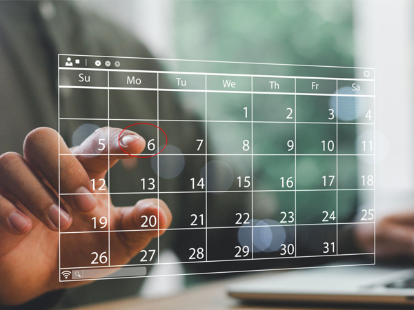 calendario eventi